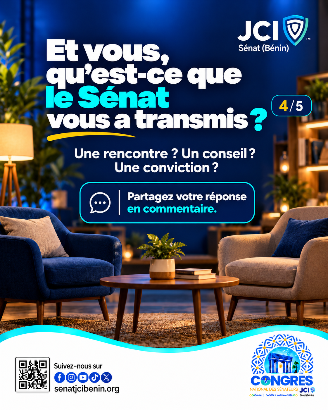 Visuel du Congrès National du Sénat 2026, affiche 9 sur 20