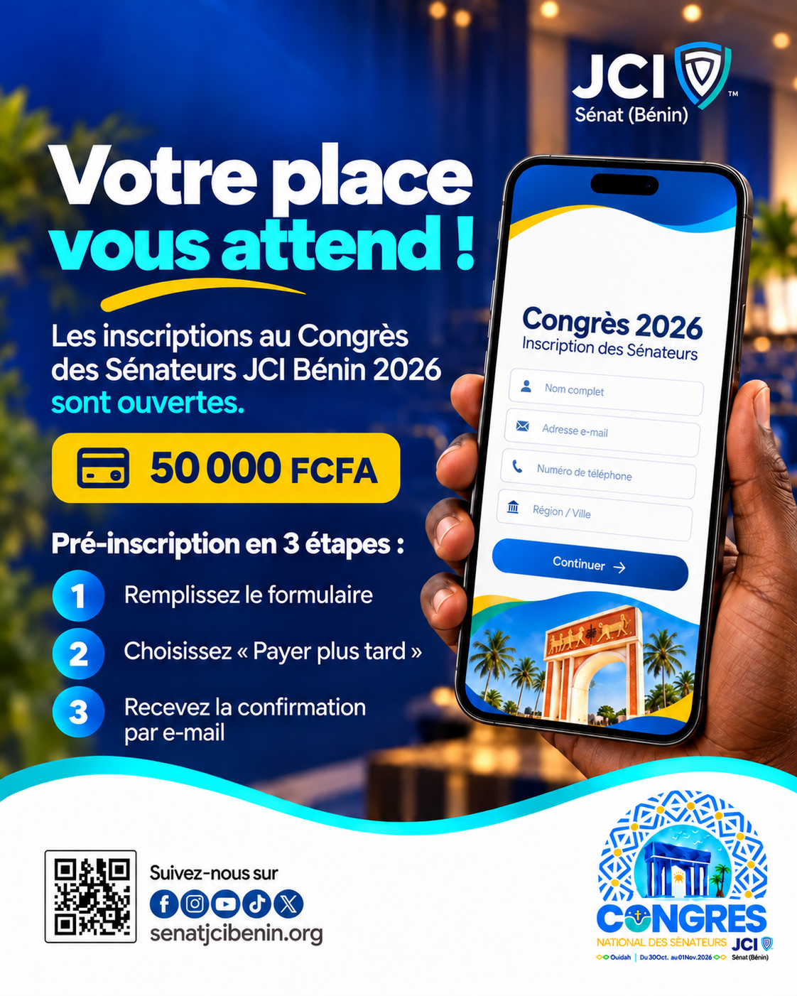 Visuel du Congrès National du Sénat 2026, affiche 13 sur 20