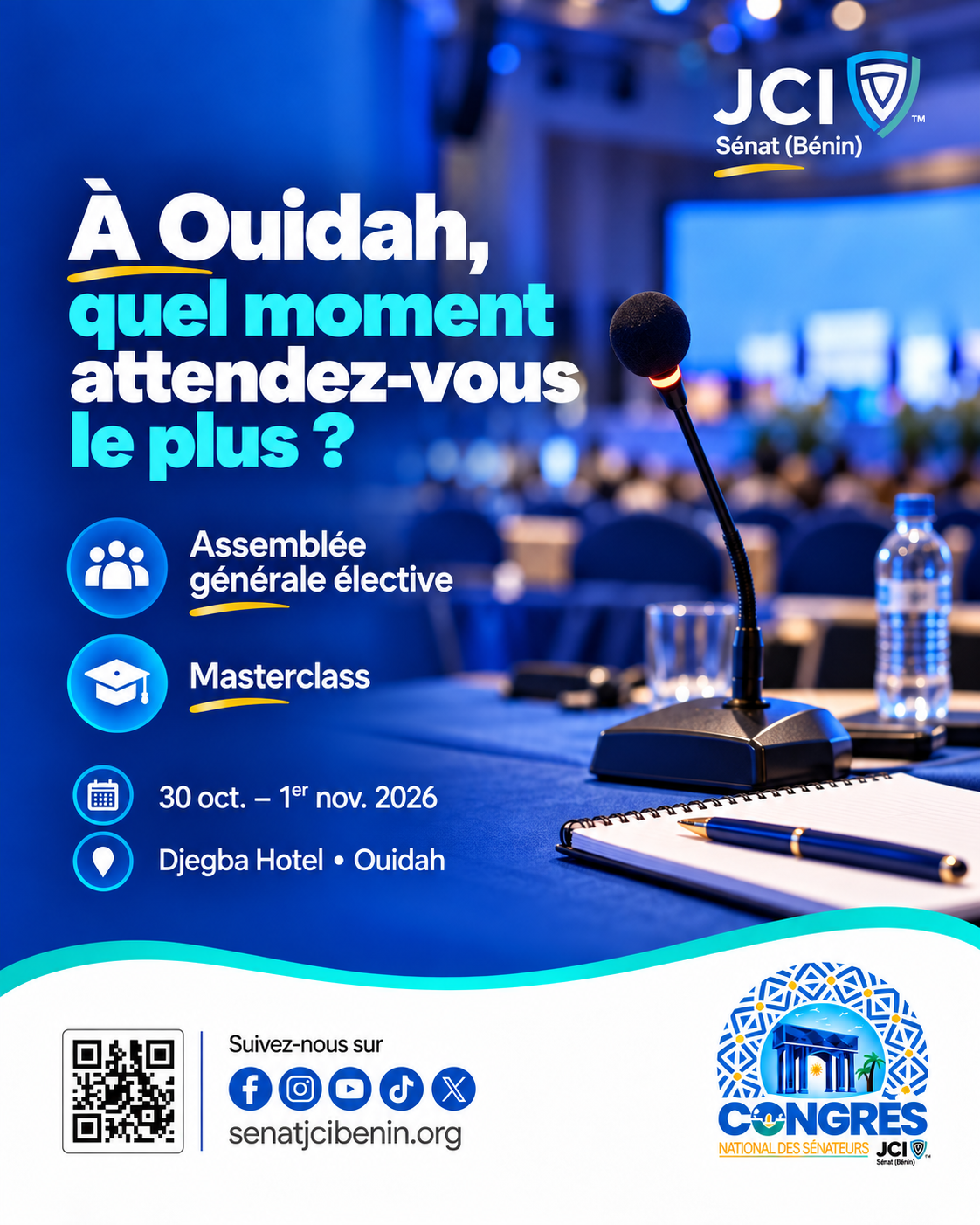 Visuel du Congrès National du Sénat 2026, affiche 6 sur 20