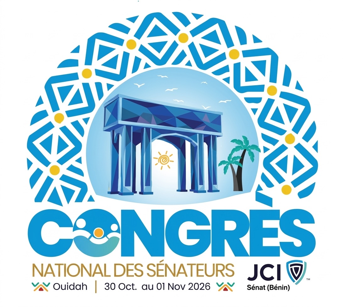 Logotype du Congrès National du Sénat 2026 à Ouidah